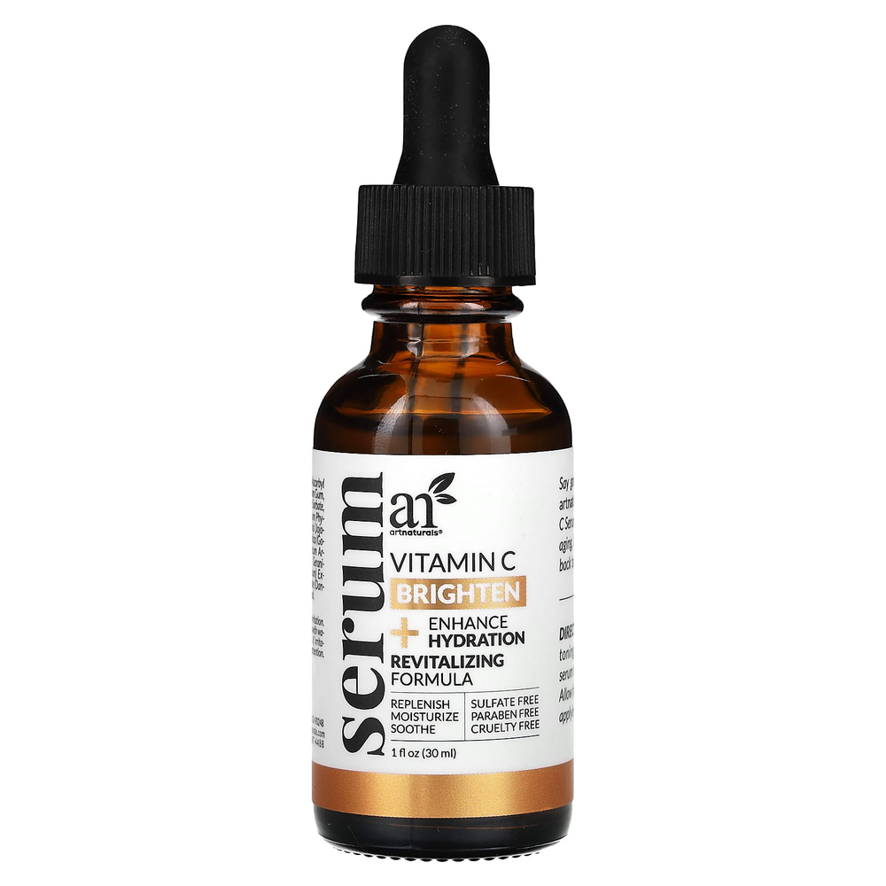 artnaturals, сыворотка с витамином C для осветления кожи, 30 мл (1 жидк. унция)