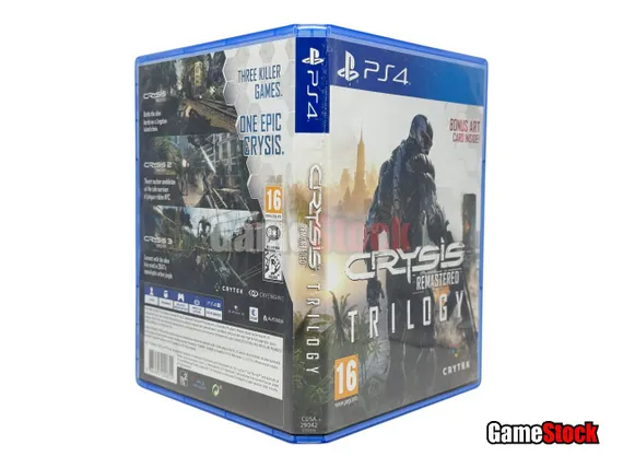 PS4 Crysis Remastered Trilogy (Б/У, Русские субтитры, CUSA-29042)