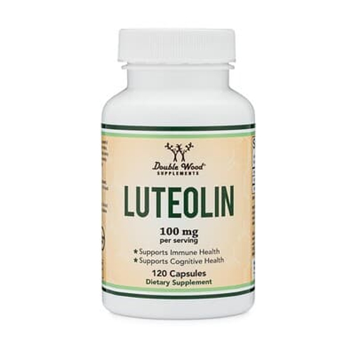 Double Wood Supplements, лютеолин, 120 капсул (50 мг в 1 капсуле)