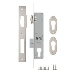 Корпус замка KALE KILIT 155 (20мм) w/b никель