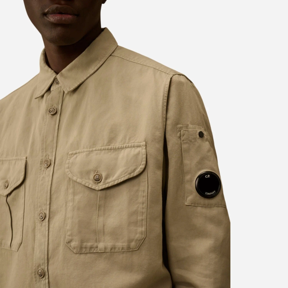 Рубашка C.P. Company Long Sleeve Button
