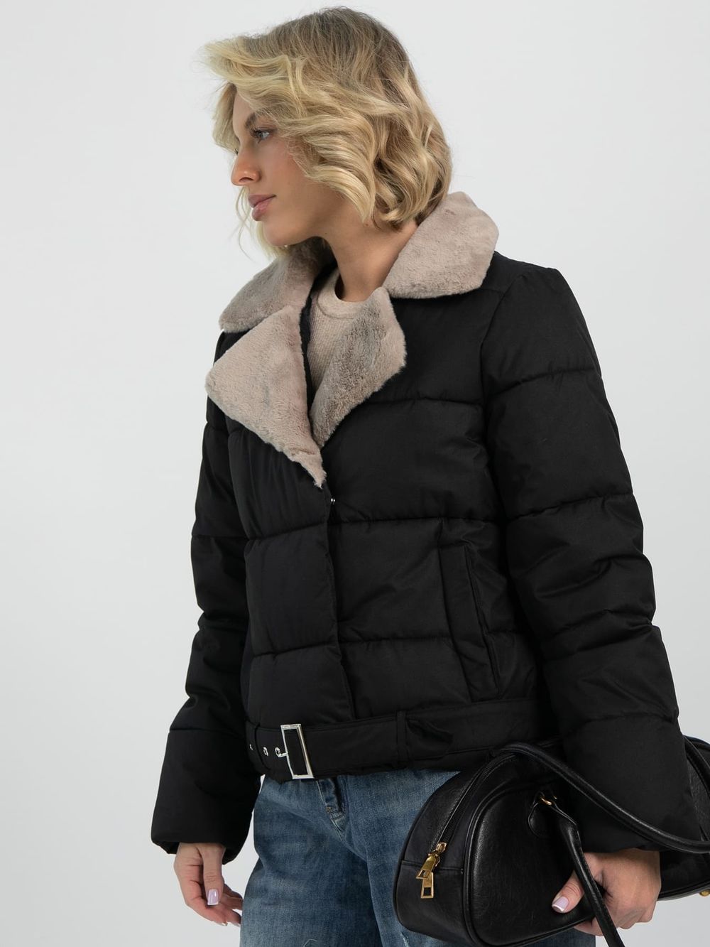 Куртка Дерзкая девчонка (черная) Б16489-4М LT Collection