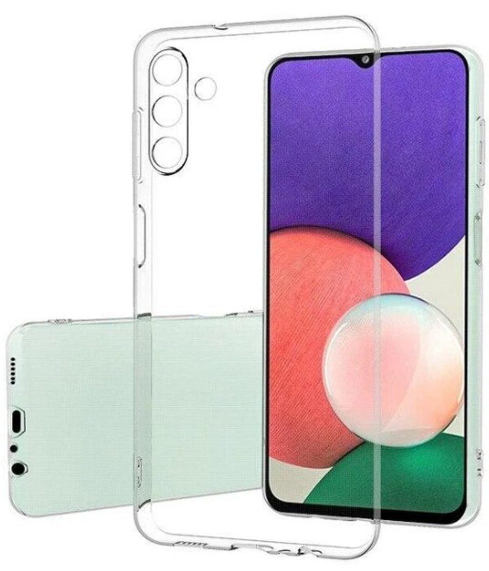 Чехол-накладка силикон 2.0мм Samsung Galaxy A13 5G прозрачный