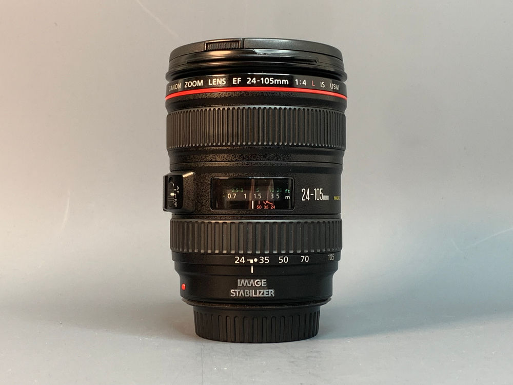 Canon EF 24-105mm f/4L IS USM сломан обод пластиковый