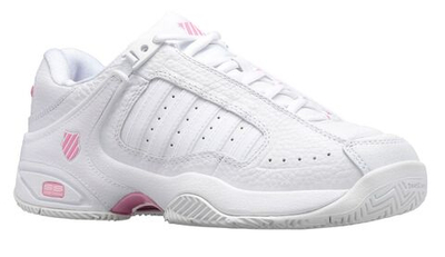 Женские Кроссовки теннисные K-Swiss Defier RS - white/sachet pink
