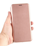 Чехол-книжка для Samsung Galaxy A12, 009805 Розовое золото
