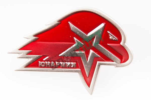 Знак "Юнармия" большой алюминий 5 см