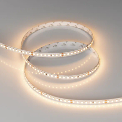 Светодиодная лента RT-A160-8mm 24V Warm3000 (12 W/m, IP20, 2835, 50m) (Arlight, высок.эфф.150 лм/Вт) 024553(2)