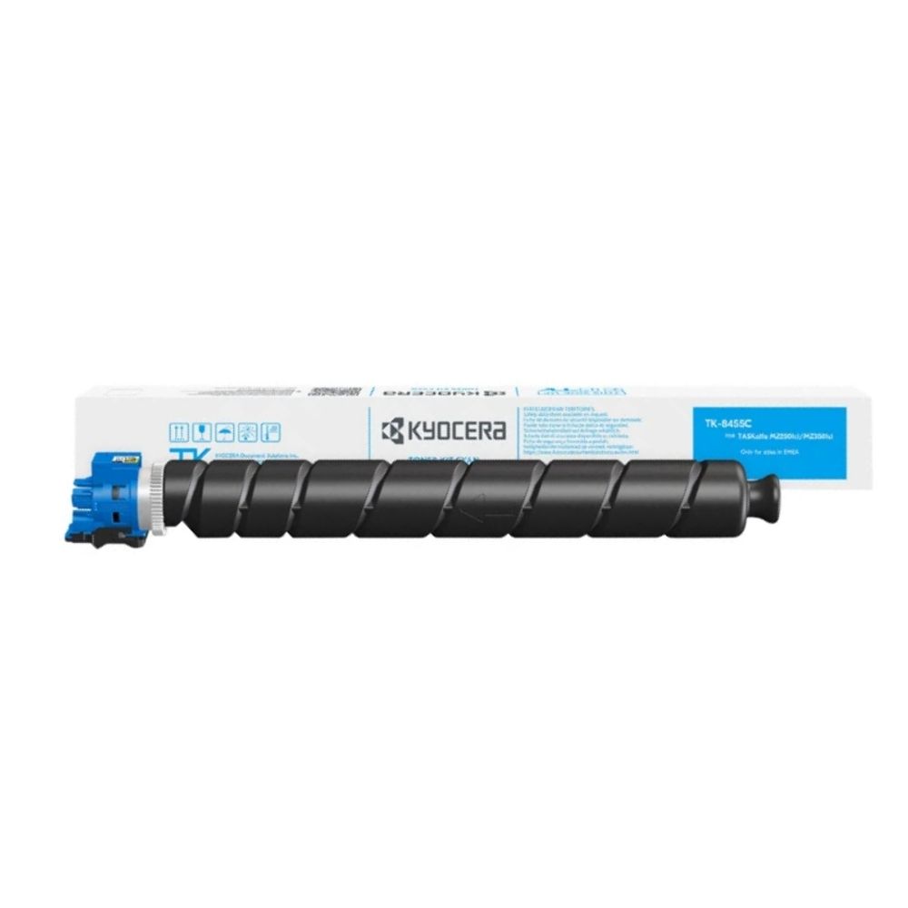 Тонер-картридж Kyocera TK-8455C для TASKalfa MZ2501ci голубой (12K)
