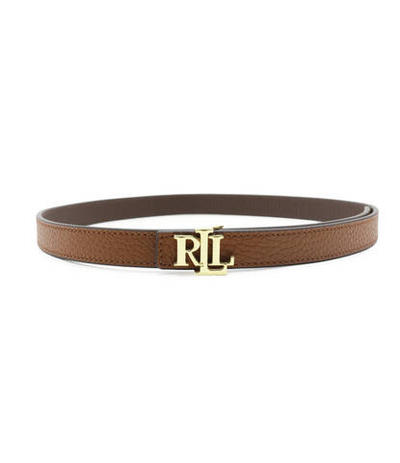 Кожаный ремень LAUREN RALPH LAUREN - коричневый(412912038)