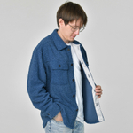 Рубашка из искусственного меха Shirt Seal Denim