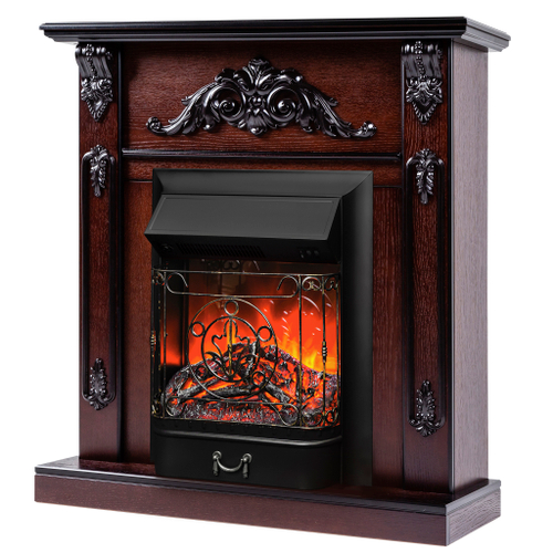 Каминокомплект Real Flame Anita AO с очагом Majestic Lux Black (без пульта)