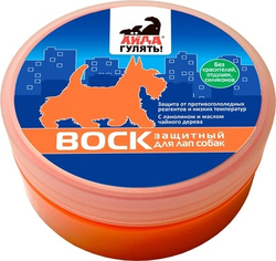"Айда гулять" Воск защитный для лап собак
