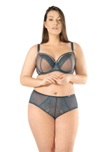Бюстгальтер Daniela с мягкой чашкой (Размер: 90F) (Цвет: грязно-синий)