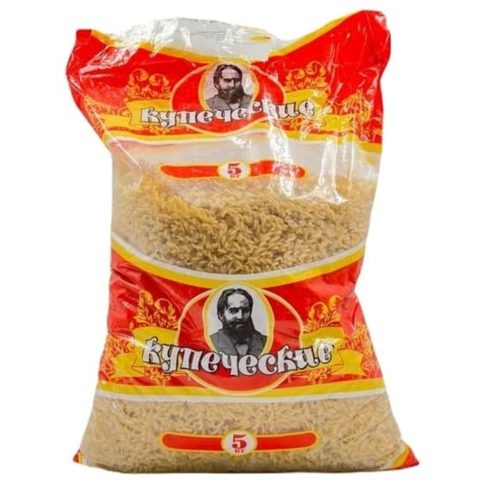 Макароны Купеческие Спираль №1 5 кг