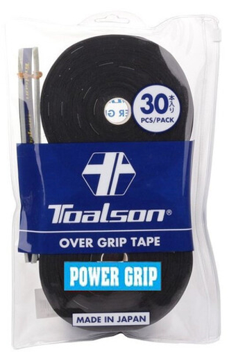 Теннисные намотки Toalson Power Grip 30P - черный