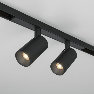 Трековый магнитный светильник LED 10W 3000К-6000К IP20 TR176-1-2X5WTW-M-B чёрный Focus Duo Basity Maytoni