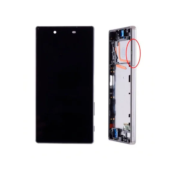 Дисплей для Sony Z5 в сборе с тачскрином на рамке 2 сим (White)