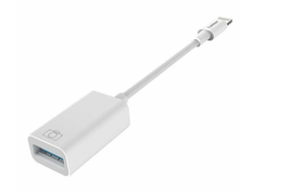 Переходник Yesido GS10 Lightning OTG для Apple, USB2.0 Super fast Data Transmission, Белый