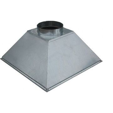 Зонт купольный 700х700/ф160 мм