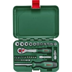 Набор торцевых головок 1/4", 34 предмета BOSCH 1600A02BY1