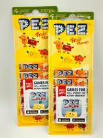 PEZ Сменные блоки конфет с фруктовыми вкусами "Фруктовый микс", 2 уп. по 51 г (Австрия)