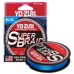 Шнур Yo-Zuri PE Super Braid 275м #2.5 0.23мм 20Lbs 9.0кг Blue