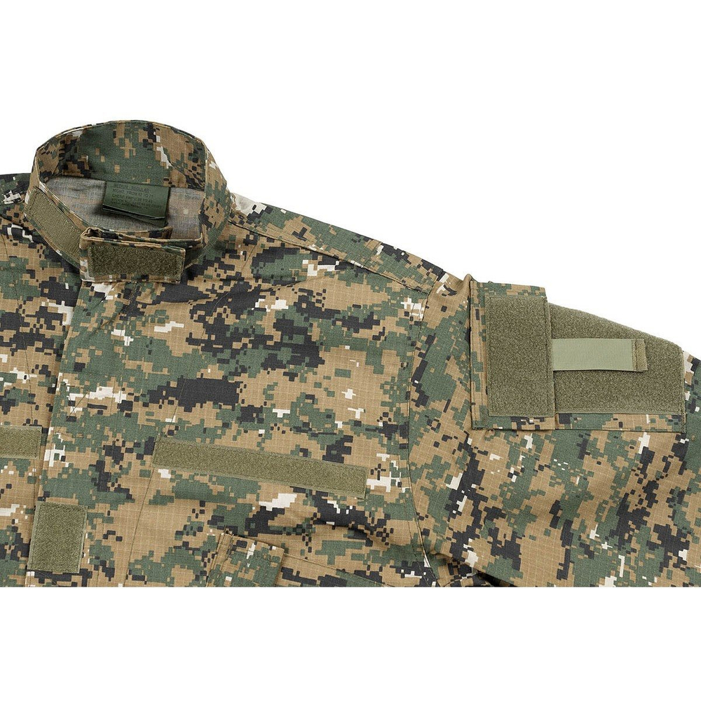 Рубашка полевая U.S. ACU Shirt rip-stop DIGITAL WOODLAND