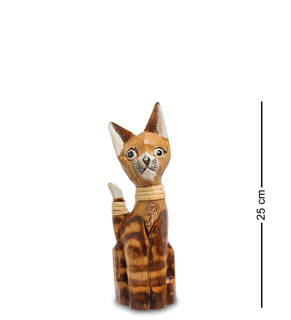 99-031 Фигурка «Кошка» н-р из трех 30,25,20 см (албезия, о.Бали)