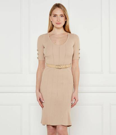 Платье с ремешком Marciano Guess - бежевый(5RGK07 5810Z)
