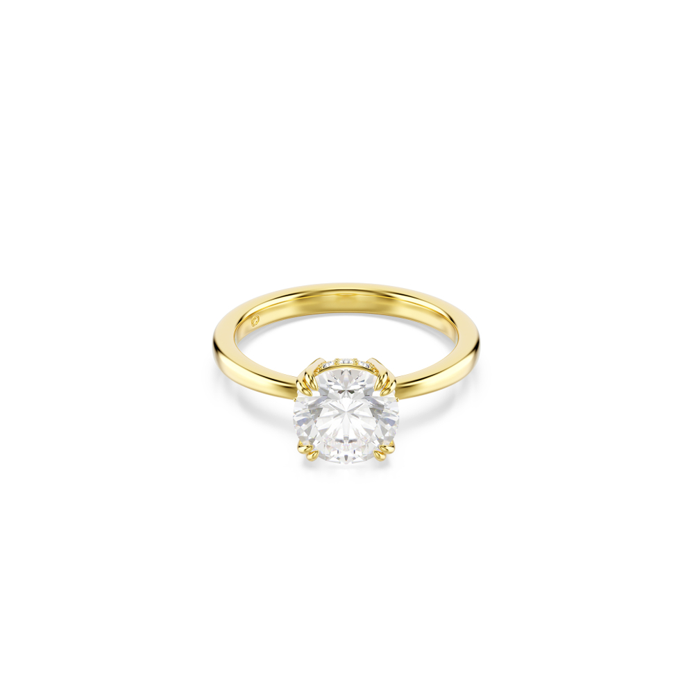 STILLA:RING RND WHITE/GOS 58