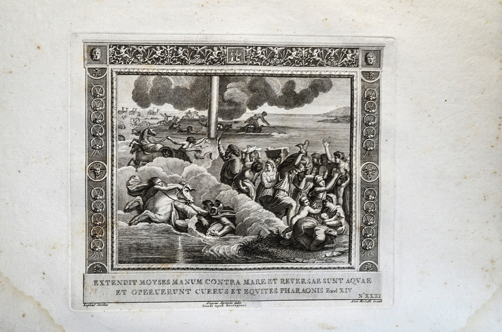 Библия Рафаэля Санти. Гравюры. 1790