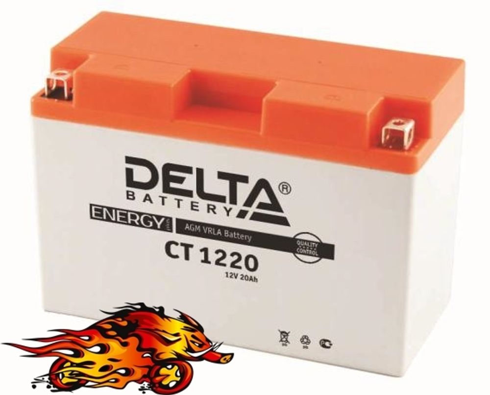 Аккумулятор для квадроцикла "Delta" CT 1220