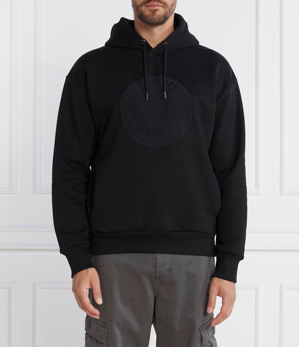 Худи EMBROIDERED EMBLEM Calvin Klein - черный(K10K111810)