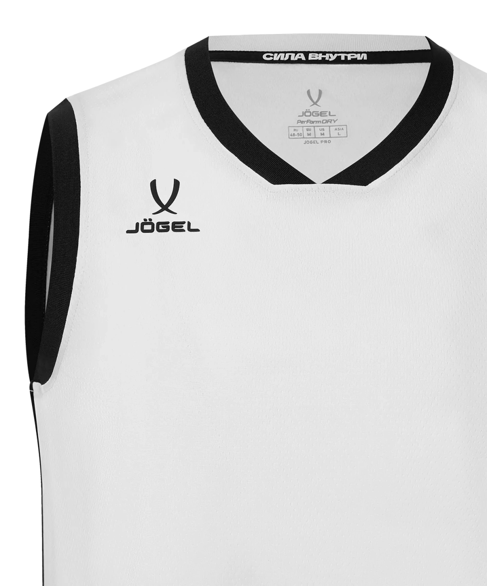 Майка баскетбольная JÖGEL DIVISION PerFormDRY Jersey 00, белый