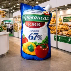 Надувные копии продукции (простые упаковки и пачки)