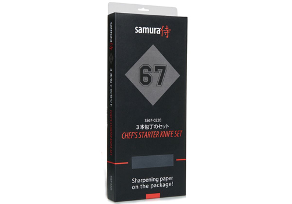 Набор ножей 3 в 1 "Samura 67"