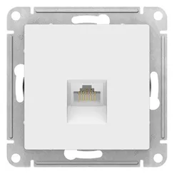 Розетка компьютерная RJ45 кат. Systeme Electric AtlasDesign Лотос ATN001386