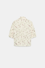 РУБАШКА С ВЫШИВКОЙ И БИСЕРОМ — ZARA