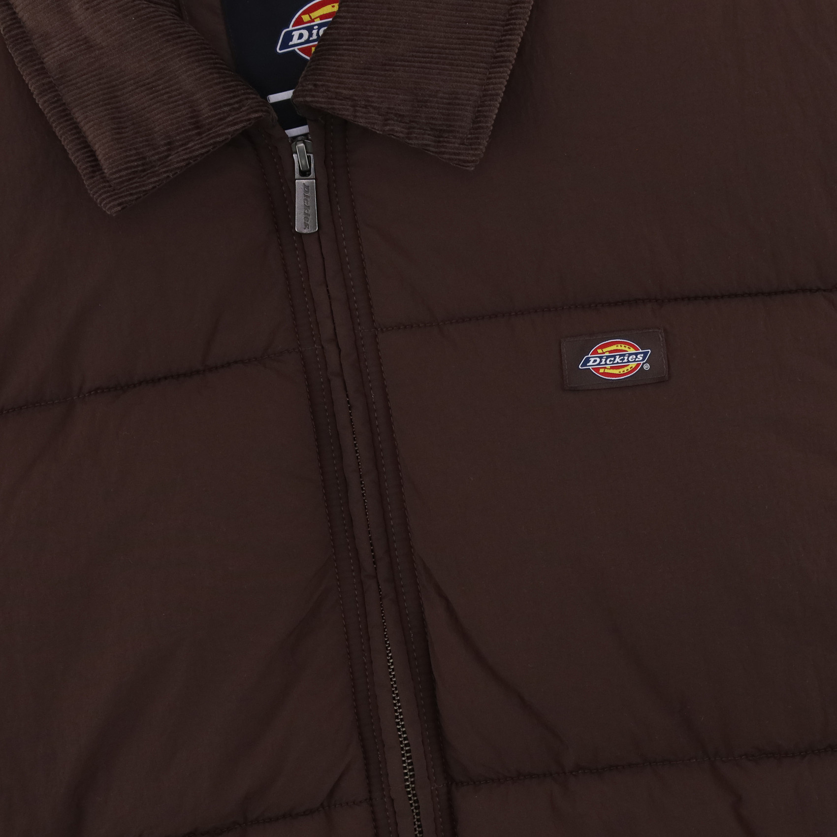 Куртка Dickies Overbrook Puffer Jacket (chocolate brown) артикул: - купить в магазине Дайс
