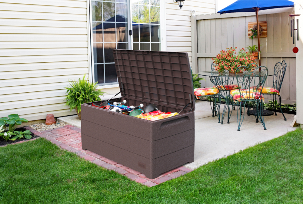 Уличный сундук Duramax Cedargrain Deck Box 420 л brown