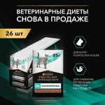 Паучи PRO PLAN VETERINARY DIETS EN Gastrointestinal при расстройствах пищеварения с лососем в соусе 85 г