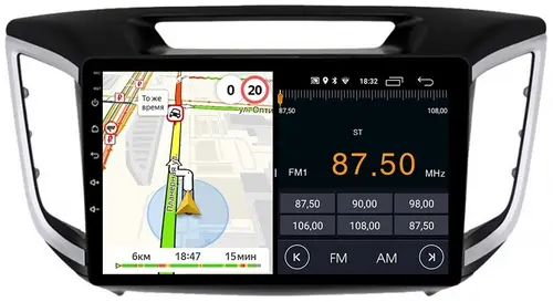 Магнитола для Hyundai Creta 2016-2021 - Parafar PF407FHD на Android 13, CarPlay, 4G SIM-слот