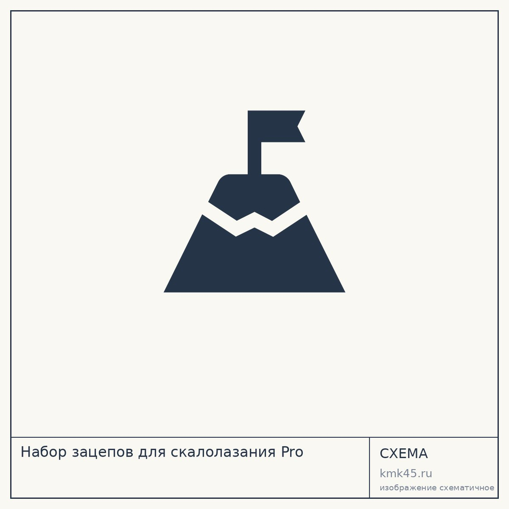 Набор зацепов для скалолазания Pro — от 4 000 ₽
