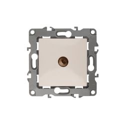12-3101-02 ЭРА Розетка TV одиночная, IP20, Эра12, слоновая кость | Эра 12