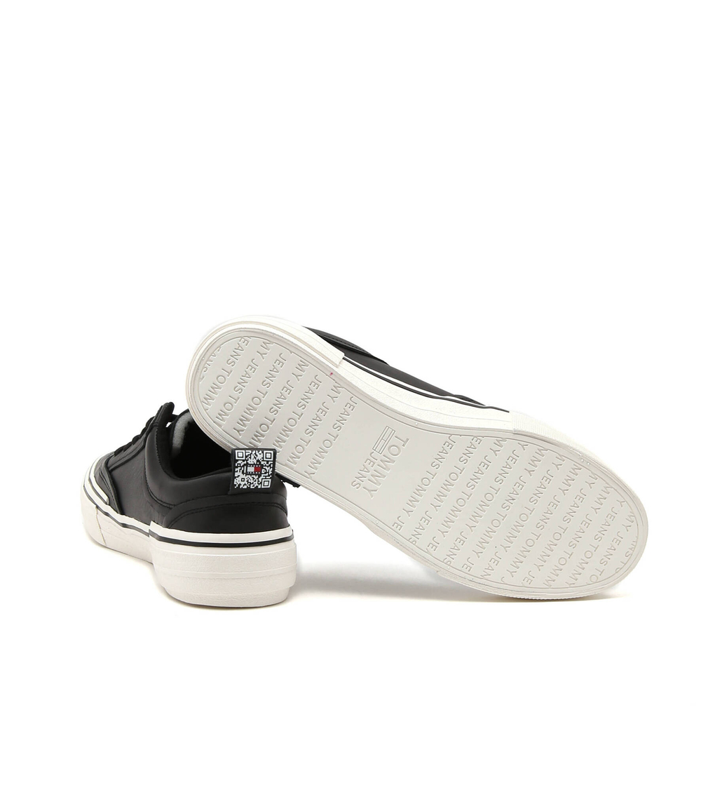 Кожаные кроссовки decon skater Tommy Jeans - черный(EM0EM00984)