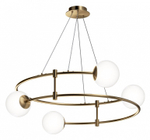 Подвесная люстра Maytoni Balance MOD317PL-04G
