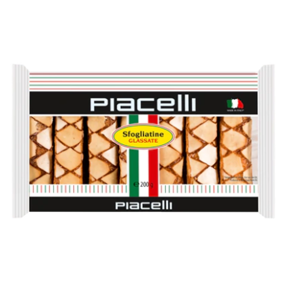 Выпечка слоеная глазированная TM Piacelli, 200 г