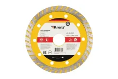 Диск алмазный отрезной KRANZ Turbo 125*22,2*2,2*10 40294