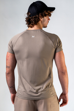Футболка Seamless Short-Sleeve Top POWER 900 Кремовая